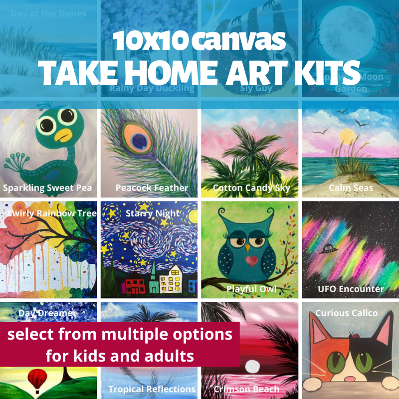 Self-guided instructions - 10x10 canvas